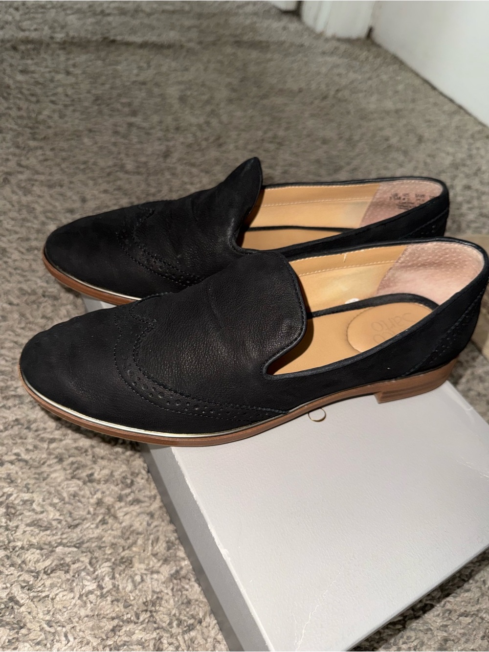 Women's Black Slip-On Loafers - Classic Casual Comfort